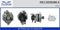 RECOFICIAL 20352800 - Alternador