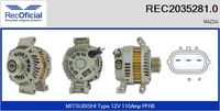 RECOFICIAL 20352810 - Alternador