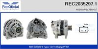 RECOFICIAL 20352971 - Alternador