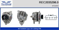 RECOFICIAL 20352980 - Alternador