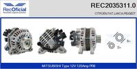 RECOFICIAL 20353110 - Alternador