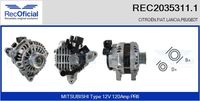 RECOFICIAL 20353111 - Alternador