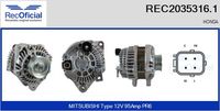 RECOFICIAL 20353161 - Alternador