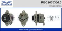 RECOFICIAL 20353560 - Alternador