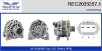 RECOFICIAL 20353571 - Alternador