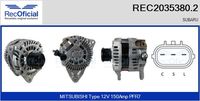 RECOFICIAL 20353802 - Alternador