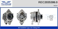 RECOFICIAL 20353990 - Alternador