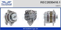 RECOFICIAL REC2035410.1 - Alternador