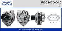 RECOFICIAL 20356000 - Alternador