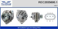 RECOFICIAL 20356001 - Alternador