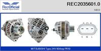 RECOFICIAL 20356010 - Alternador