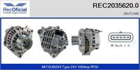 RECOFICIAL 20356200 - Alternador