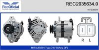 RECOFICIAL 20356340 - Alternador