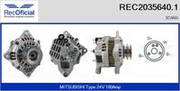 RECOFICIAL 20356401 - Alternador