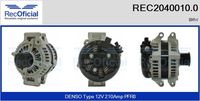 RECOFICIAL 20400100 - Alternador