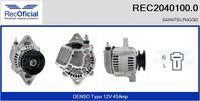 RECOFICIAL 20401000 - Alternador