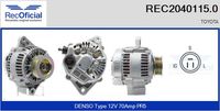 RECOFICIAL 20401150 - Alternador