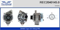 RECOFICIAL 20401450 - Alternador