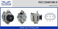 RECOFICIAL 20401800 - Alternador