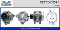 RECOFICIAL 20402090 - Alternador