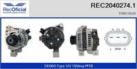 RECOFICIAL 20402741 - Alternador