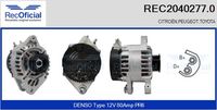 RECOFICIAL 20402770 - Alternador