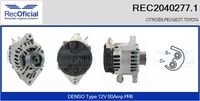 RECOFICIAL 20402771 - Alternador