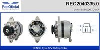 RECOFICIAL 20403350 - Alternador