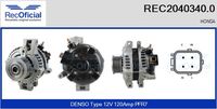 RECOFICIAL 20403400 - Alternador