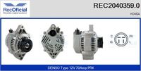 RECOFICIAL 20403590 - Alternador