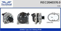 RECOFICIAL 20403700 - Alternador