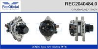 RECOFICIAL 20404840 - Alternador