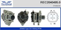 RECOFICIAL 20404950 - Alternador