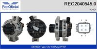 RECOFICIAL 20405450 - Alternador