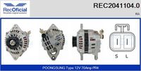 RECOFICIAL 20411040 - Alternador