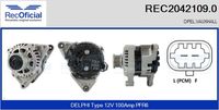 RECOFICIAL 20421090 - Alternador