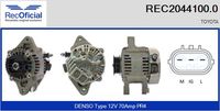 RECOFICIAL 20441000 - Alternador