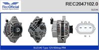 RECOFICIAL 20471020 - Alternador