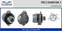 RECOFICIAL 20481091 - Alternador