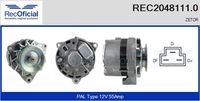 RECOFICIAL 20481110 - Alternador