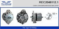 RECOFICIAL REC2048112.1 - Alternador