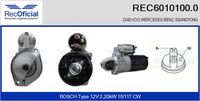 RECOFICIAL 60101000 - Motor de arranque