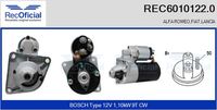 RECOFICIAL 60101220 - Motor de arranque