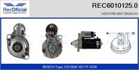 RECOFICIAL 60101250 - Motor de arranque