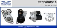 RECOFICIAL 60101380 - Motor de arranque