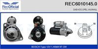 RECOFICIAL 60101450 - Motor de arranque