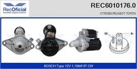 RECOFICIAL 60101760 - Motor de arranque