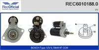 RECOFICIAL 60101880 - Motor de arranque