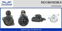 RECOFICIAL 60102380 - Motor de arranque