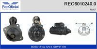 RECOFICIAL 60102400 - Motor de arranque